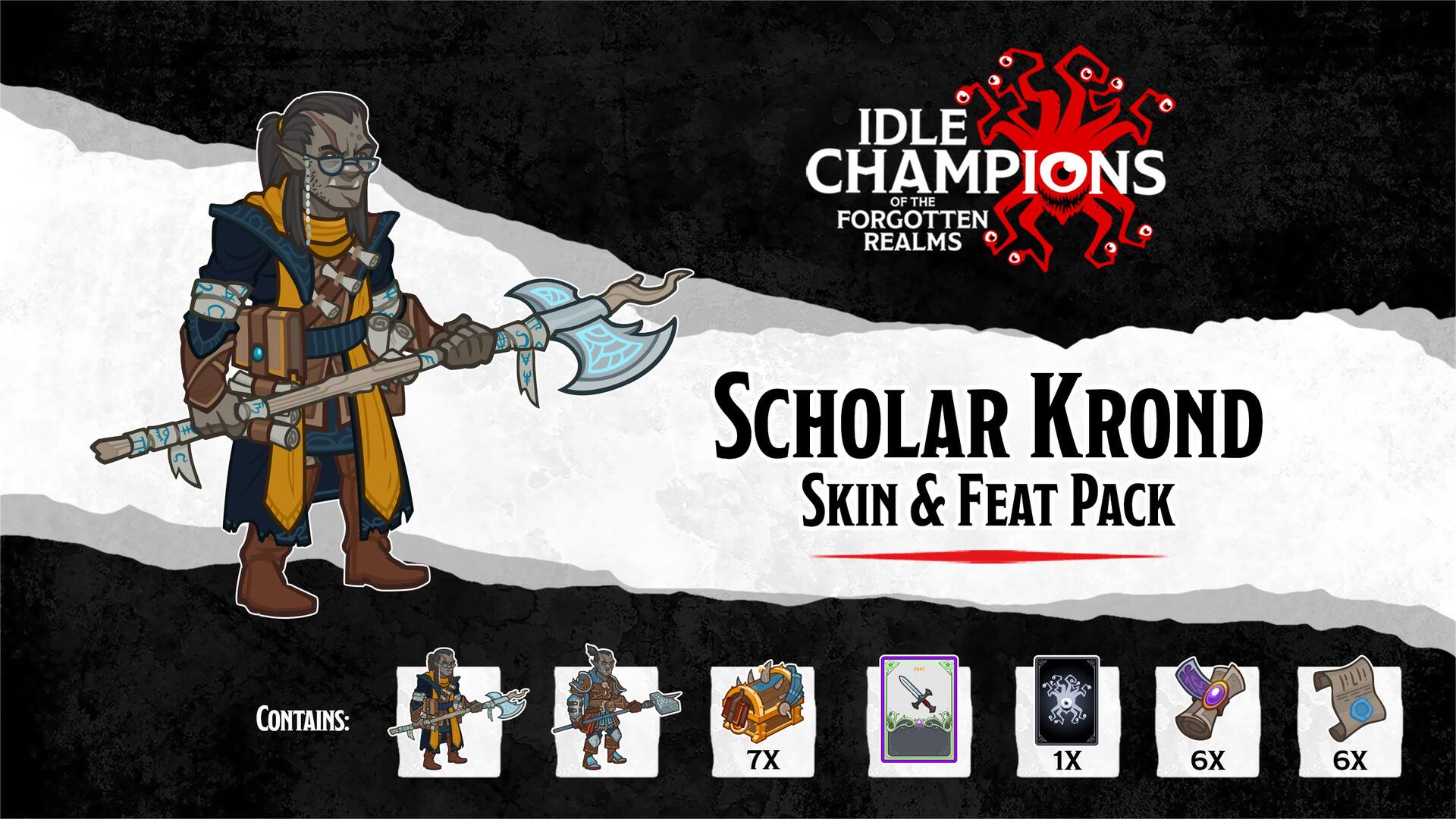 Scholar Krond Skin & Feat Pack