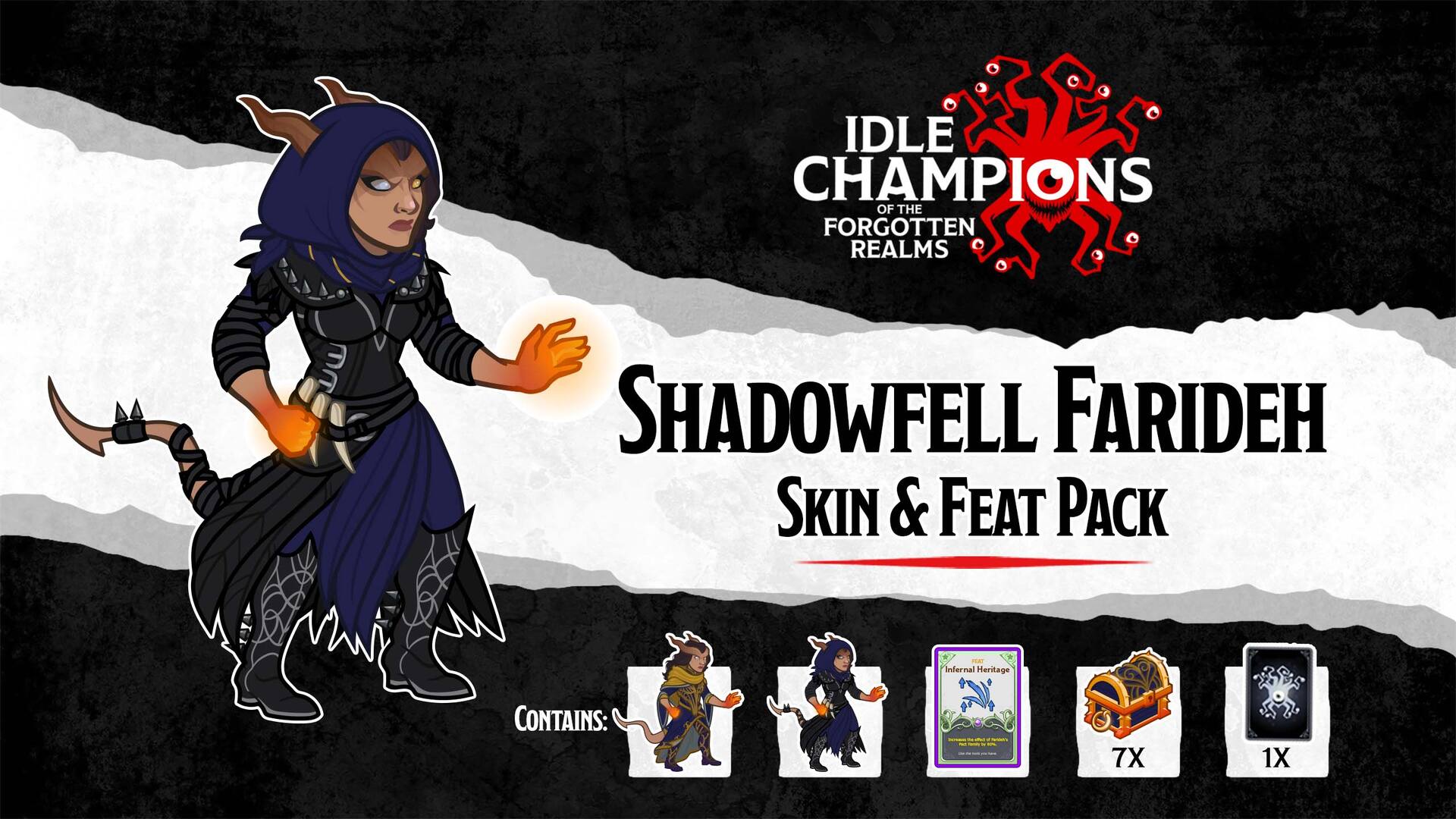 Shadowfell Farideh Skin & Feat Pack
