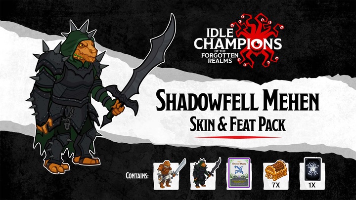 Shadowfell Mehen Skin & Feat Pack