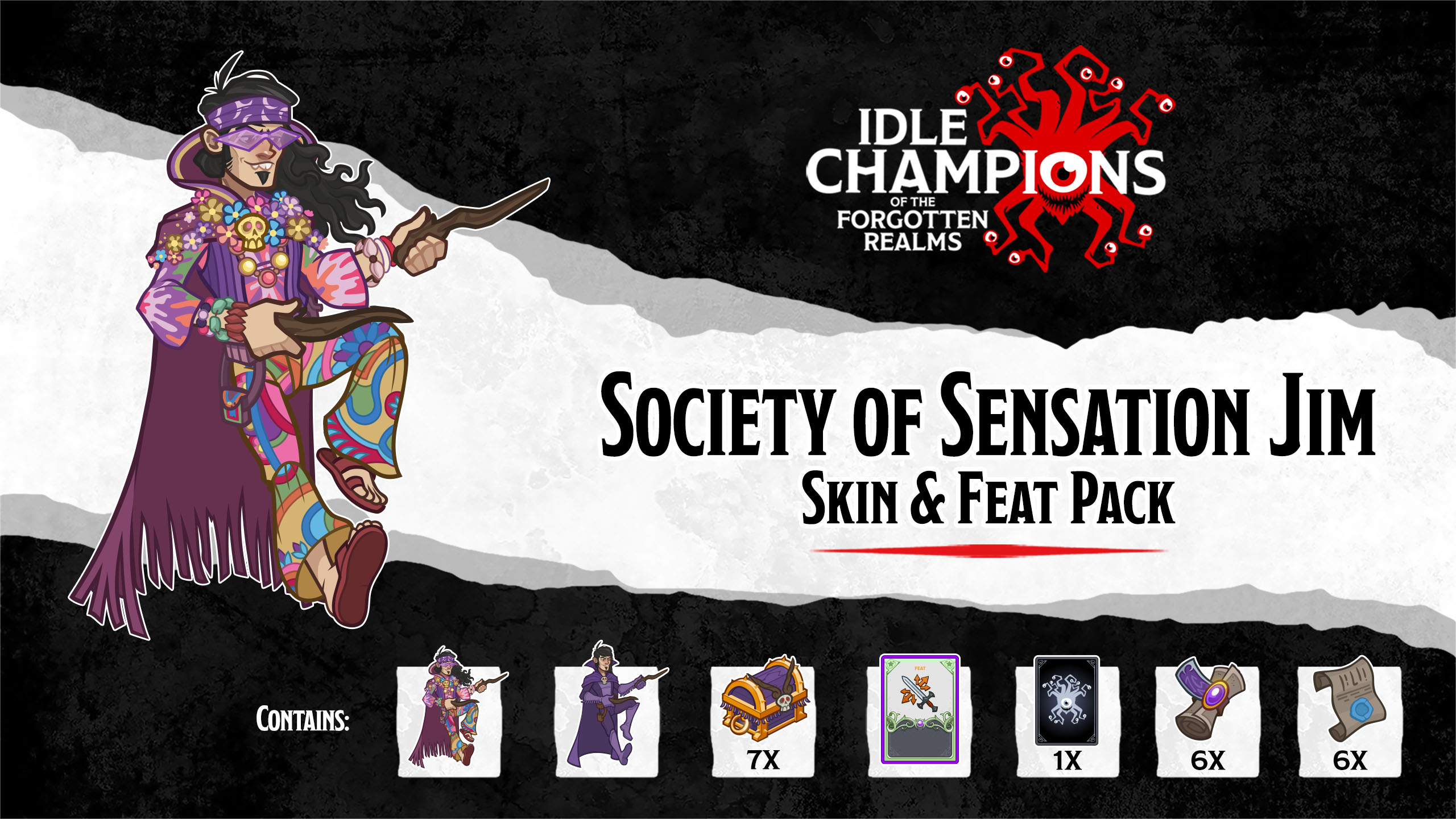 Society of Sensation Jim Skin & Feat Pack