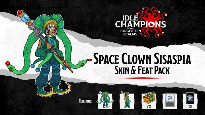 Space Clown Sisaspia Skin & Feat Pack
