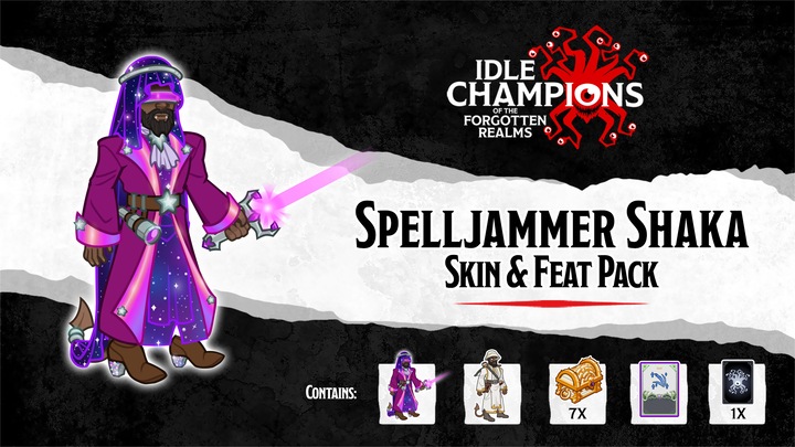 Spelljammer Shaka Skin & Feat Pack