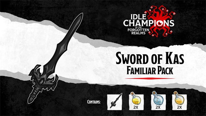 Sword of Kas Familiar Pack