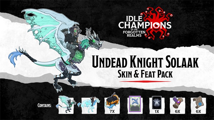 Undead Knight Solaak Skin & Feat Pack