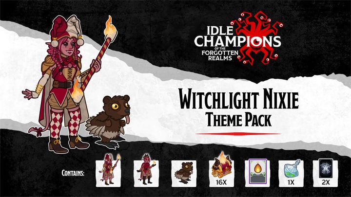 Witchlight Nixie Theme Pack