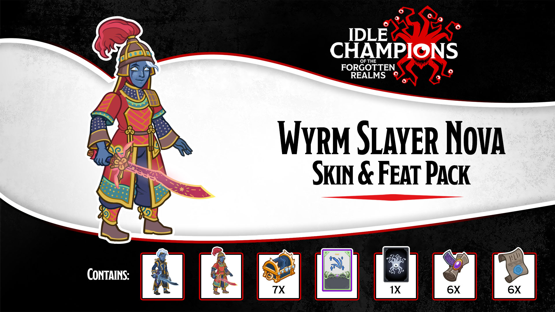 Wyrm Slayer Nova Skin & Feat Pack