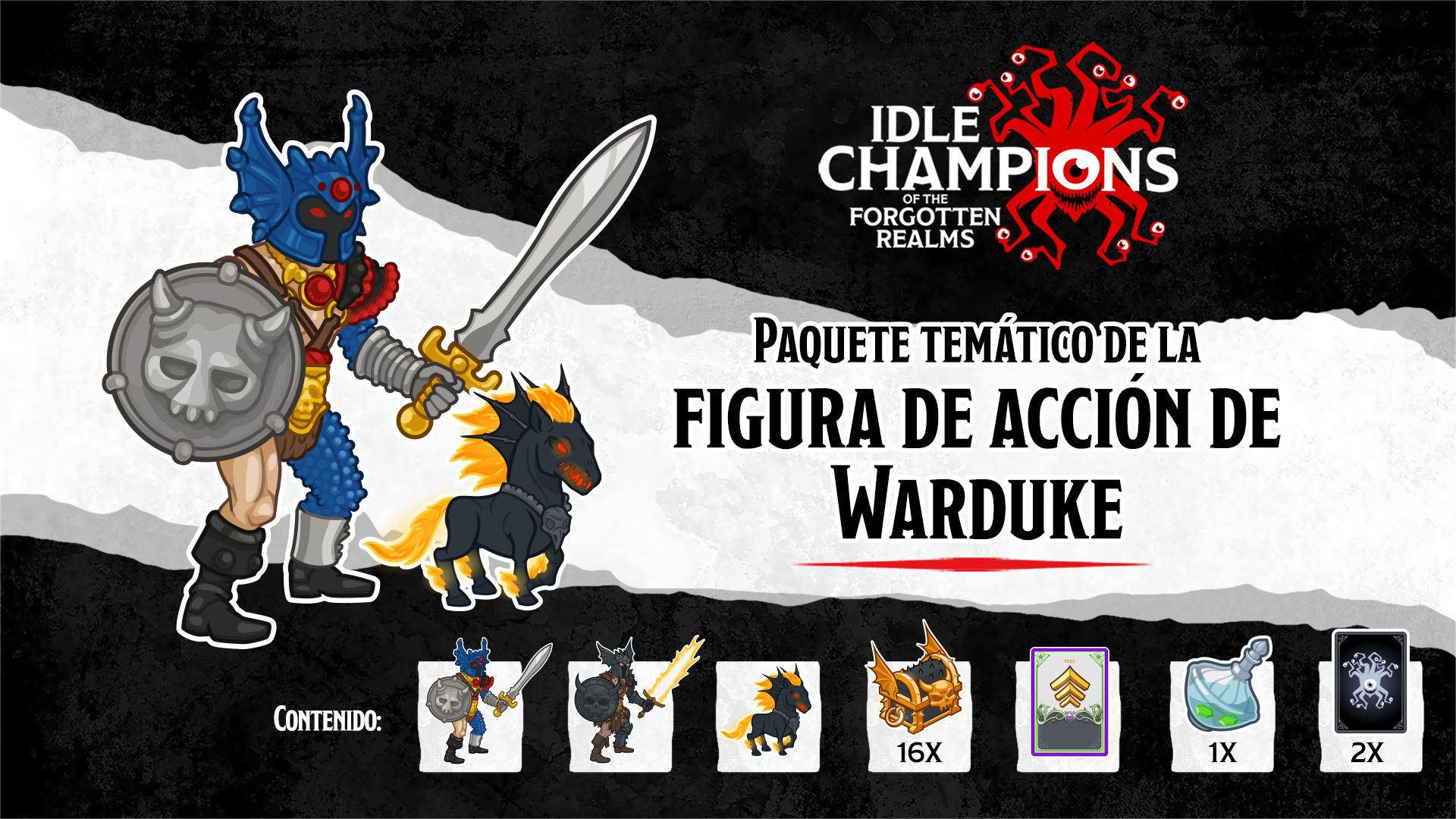 Paquete temático de la figura de acción de Warduke - Epic Games Store