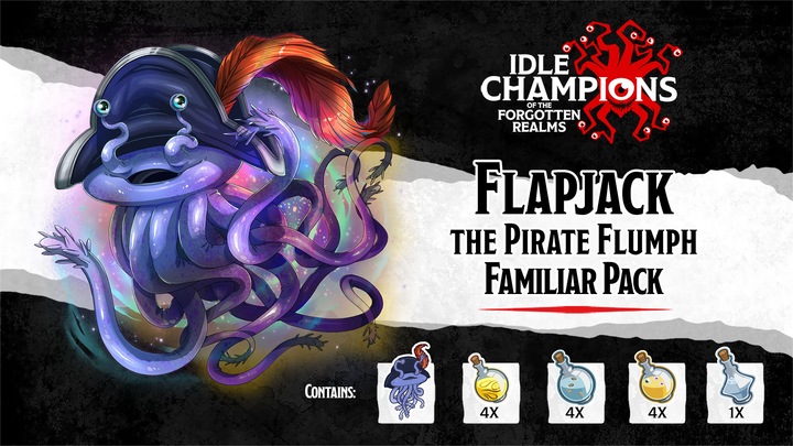 Flapjack the Pirate Flumph Familiar Pack