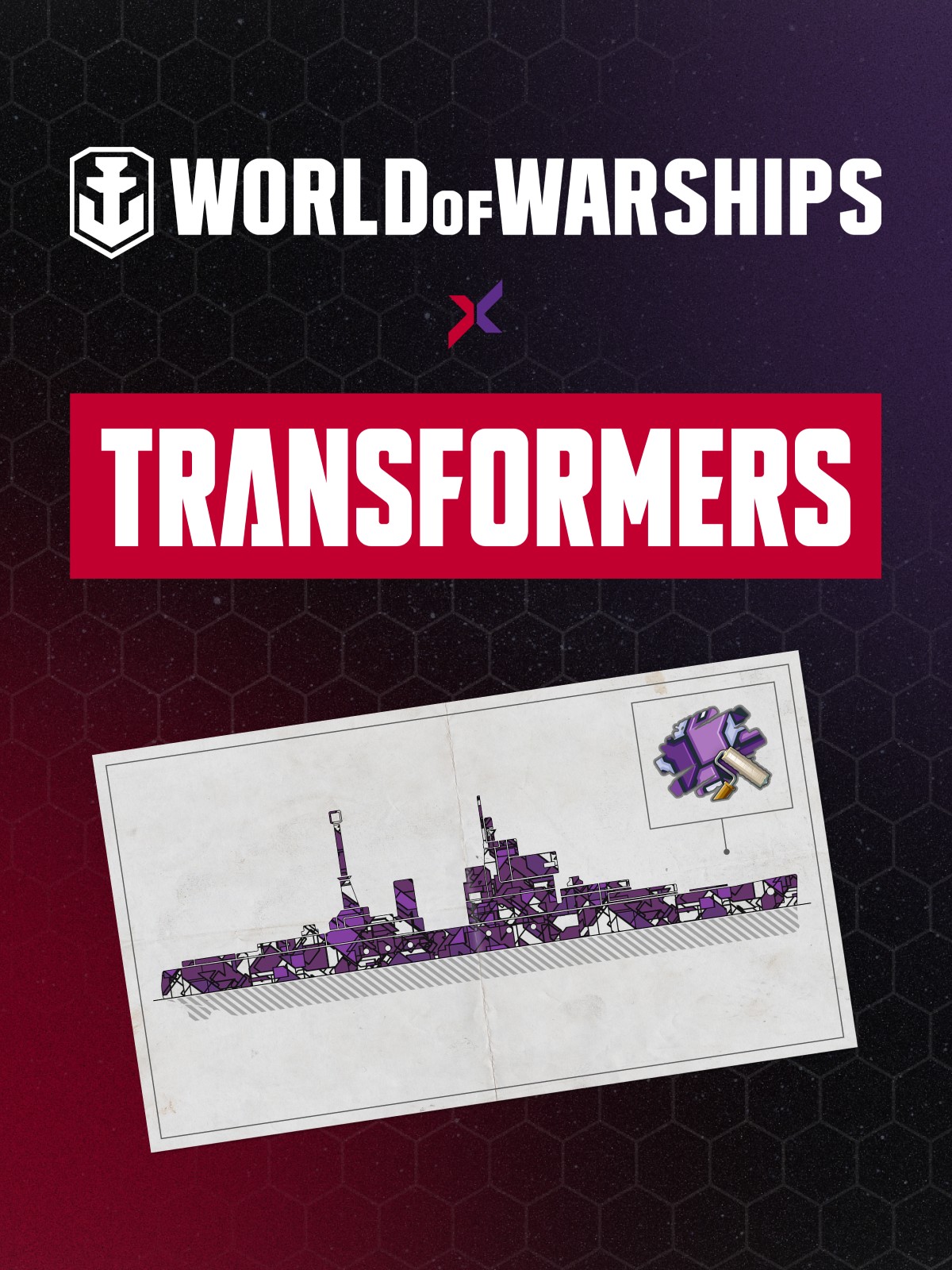 World of Warships × Transformers: Decepticon Camo