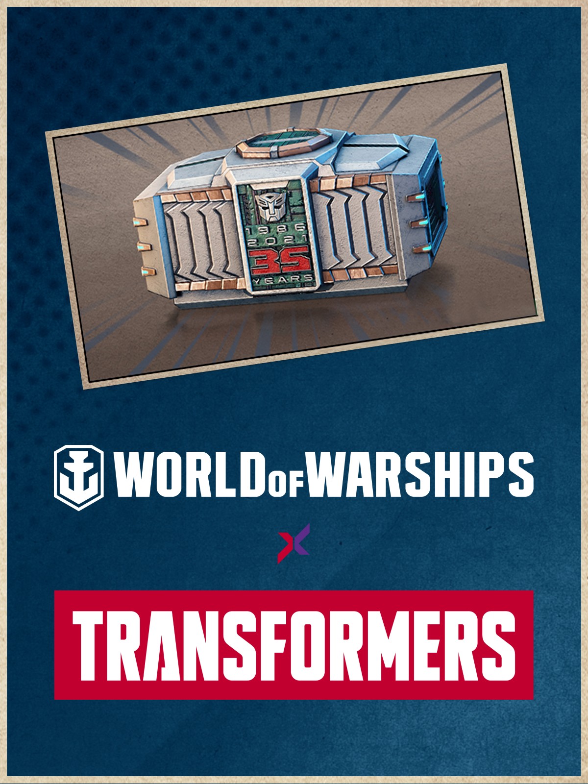 World of Warships × Transformers DARMOWY kontener za darmo — Epic