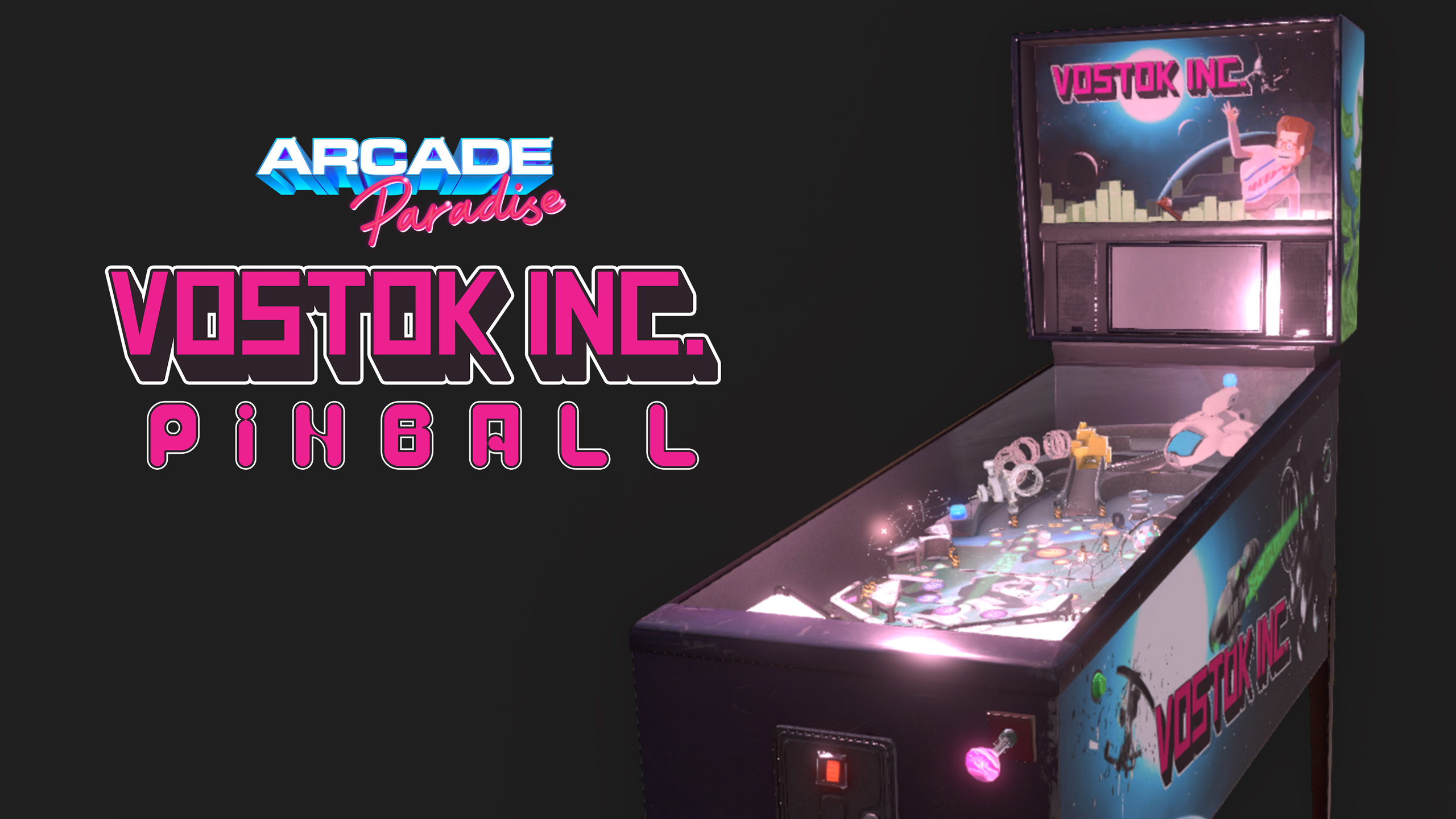 Arcade Paradise — Vostok Inc. Pinball — Epic Games Store