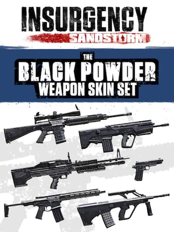 Insurgency: Sandstorm - Black Powder Weapon Skin Set