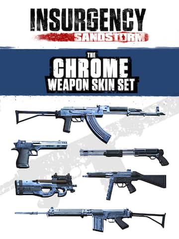 Insurgency: Sandstorm - Chrome Weapon Skin Set