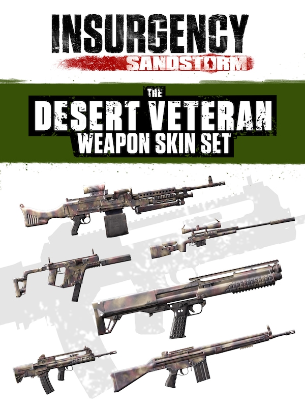 Insurgency: Sandstorm - Desert Veteran Weapon Skin Set