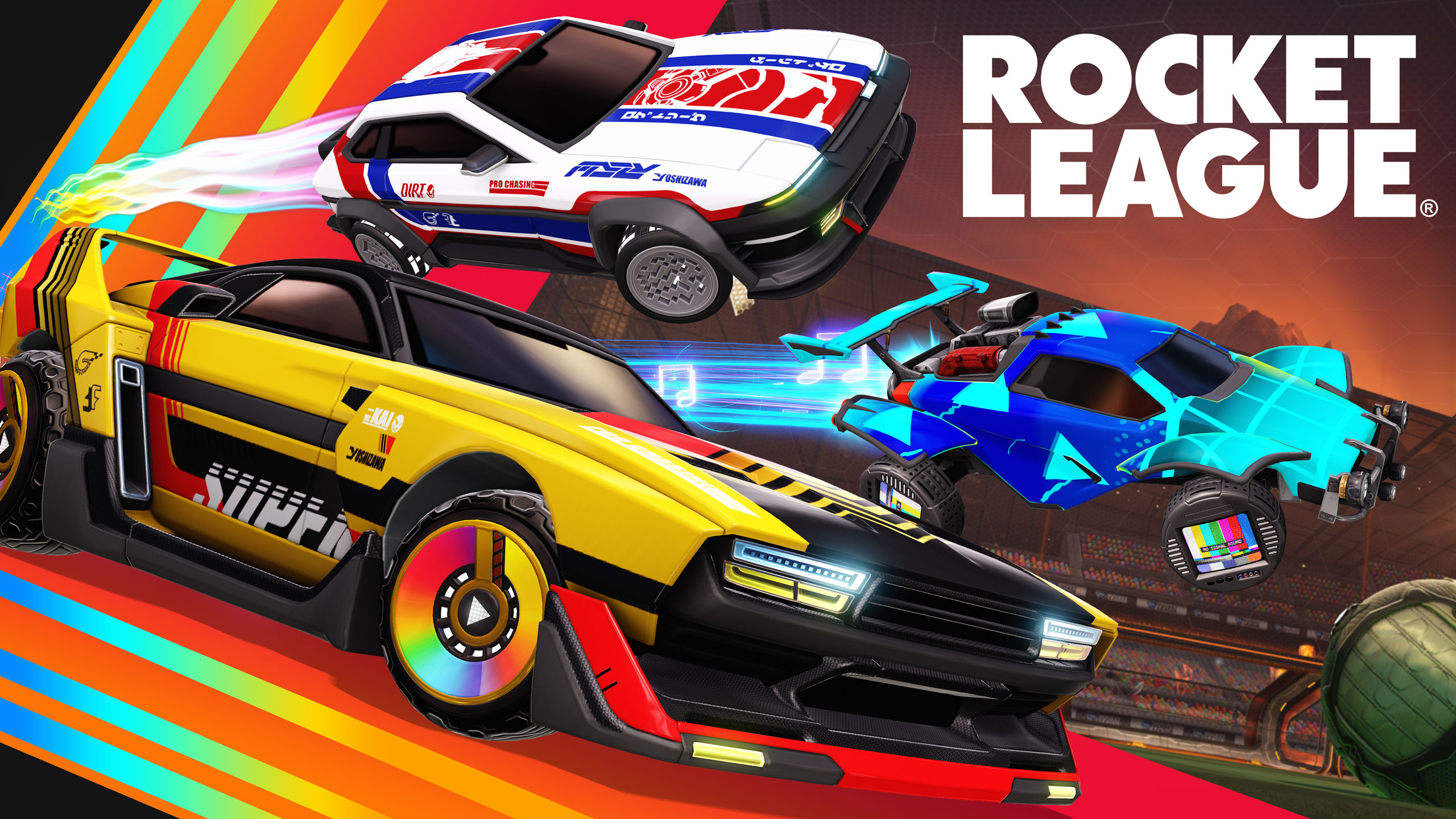 Jogos de carros 3D: Rocket League e Asphalt 8 são os destaques