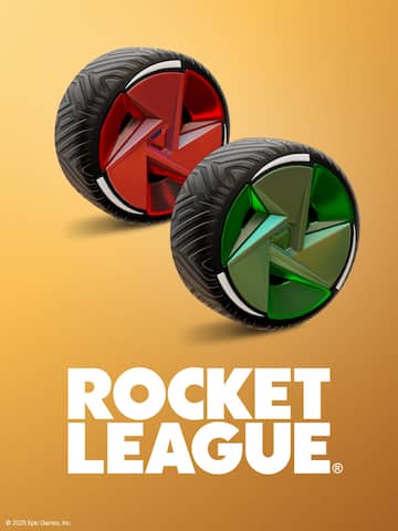 Rocket League® - TriTrim Crimson & Forest Green Wheels