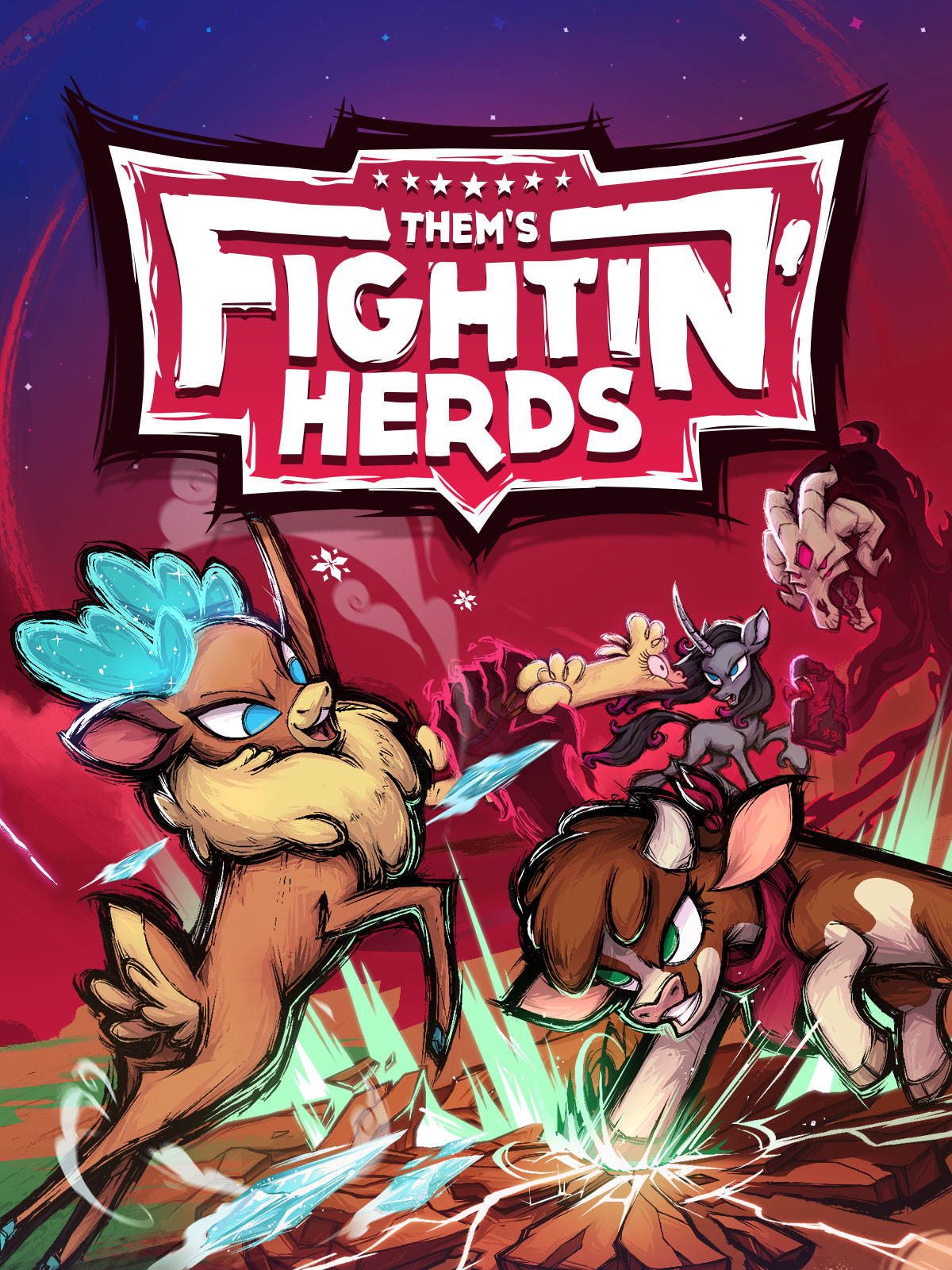 Them's Fightin' Herds de graça na Epic Games até 13/03/2025
