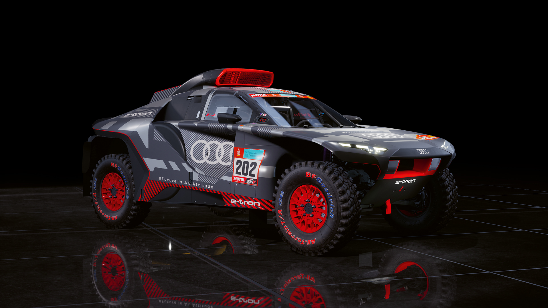 Dakar Desert Rally — гибрид Audi RS Q e-tron — Epic Games Store