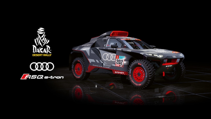 Dakar Desert Rally - Audi RS Q e-tron Hybrid Car