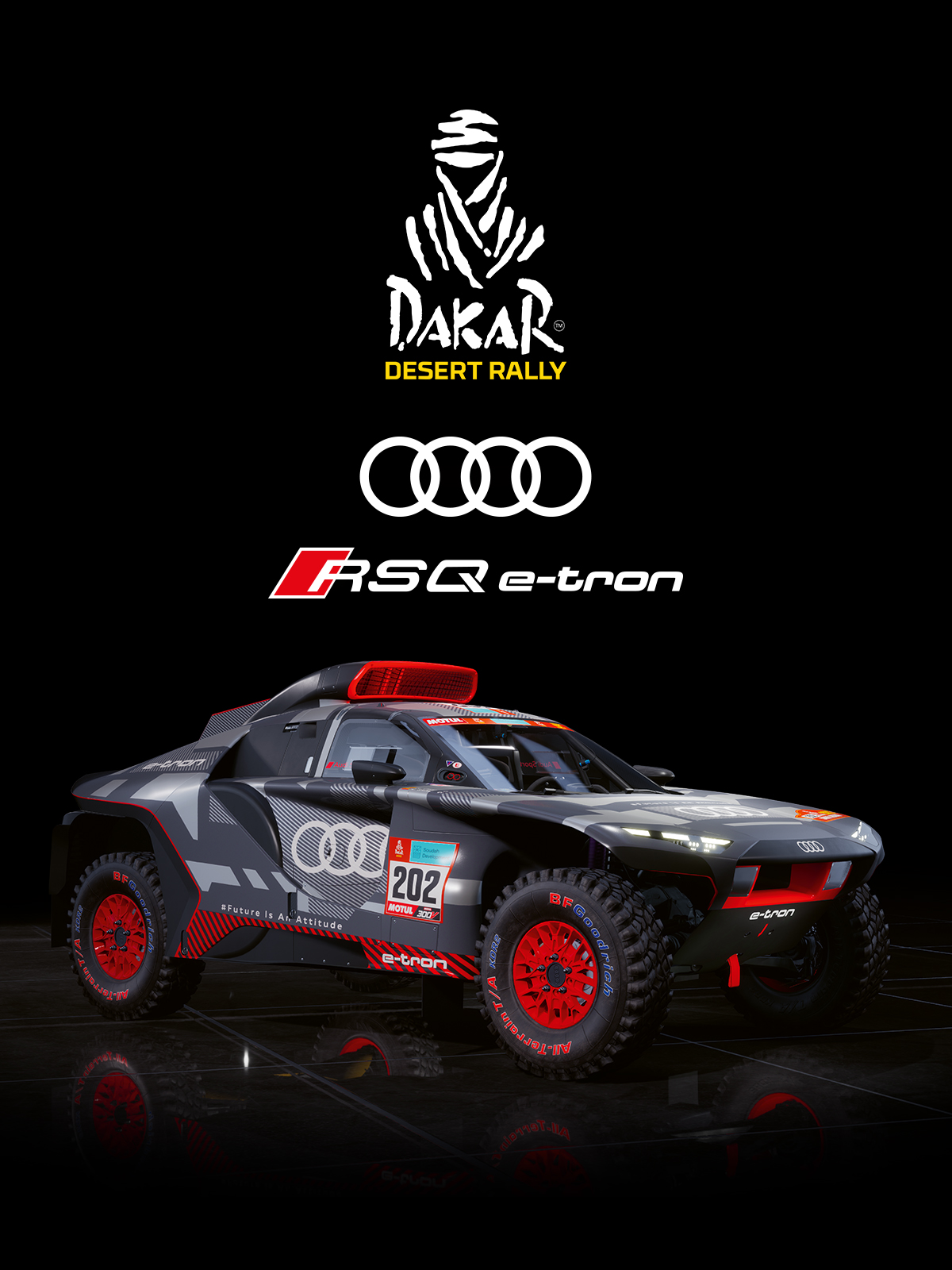 Dakar Desert Rally — гибрид Audi RS Q e-tron — Epic Games Store