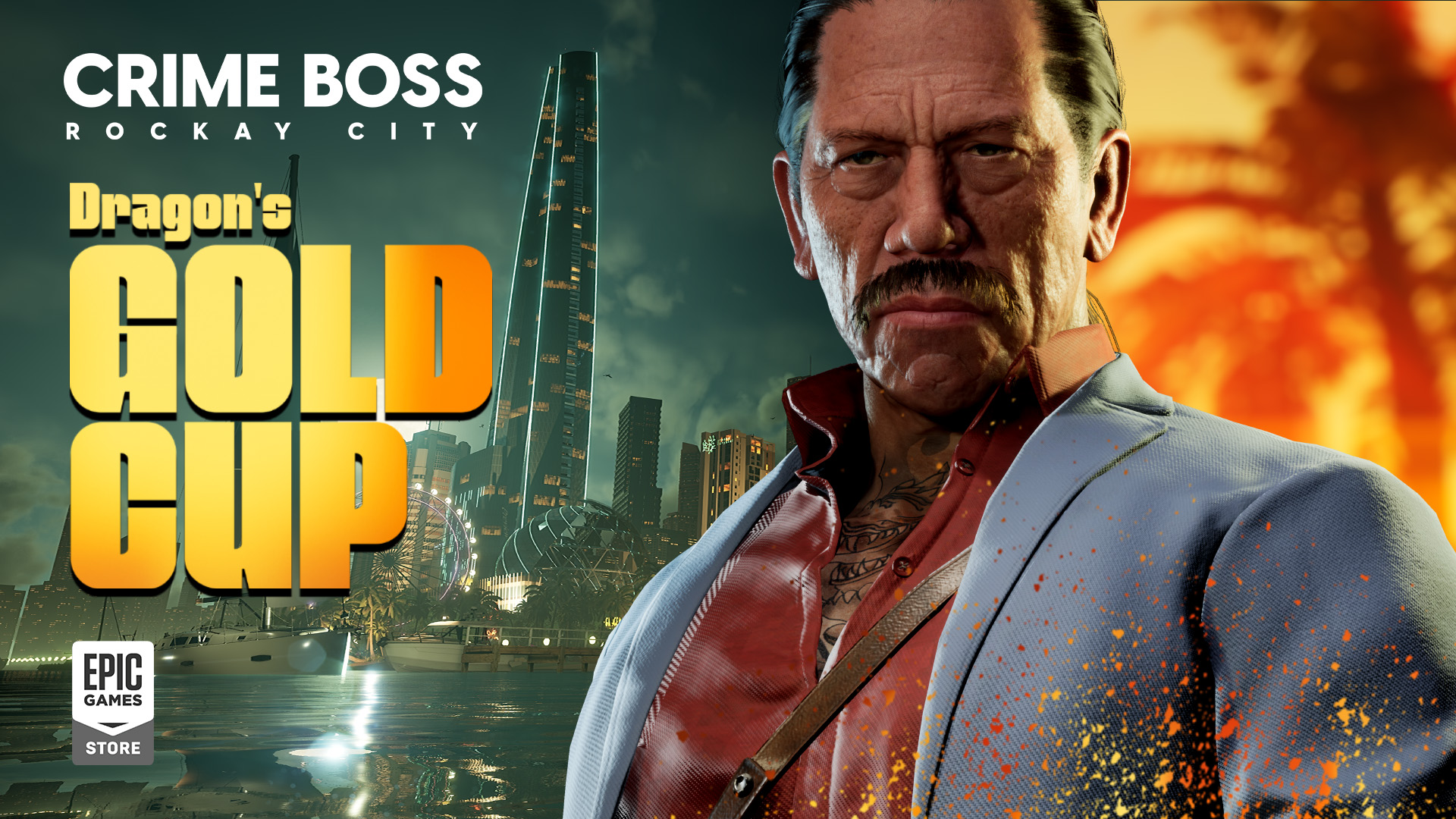 Crime Boss: Rockay City — Золотой кубок Дракона бесплатно в Epic Games Store