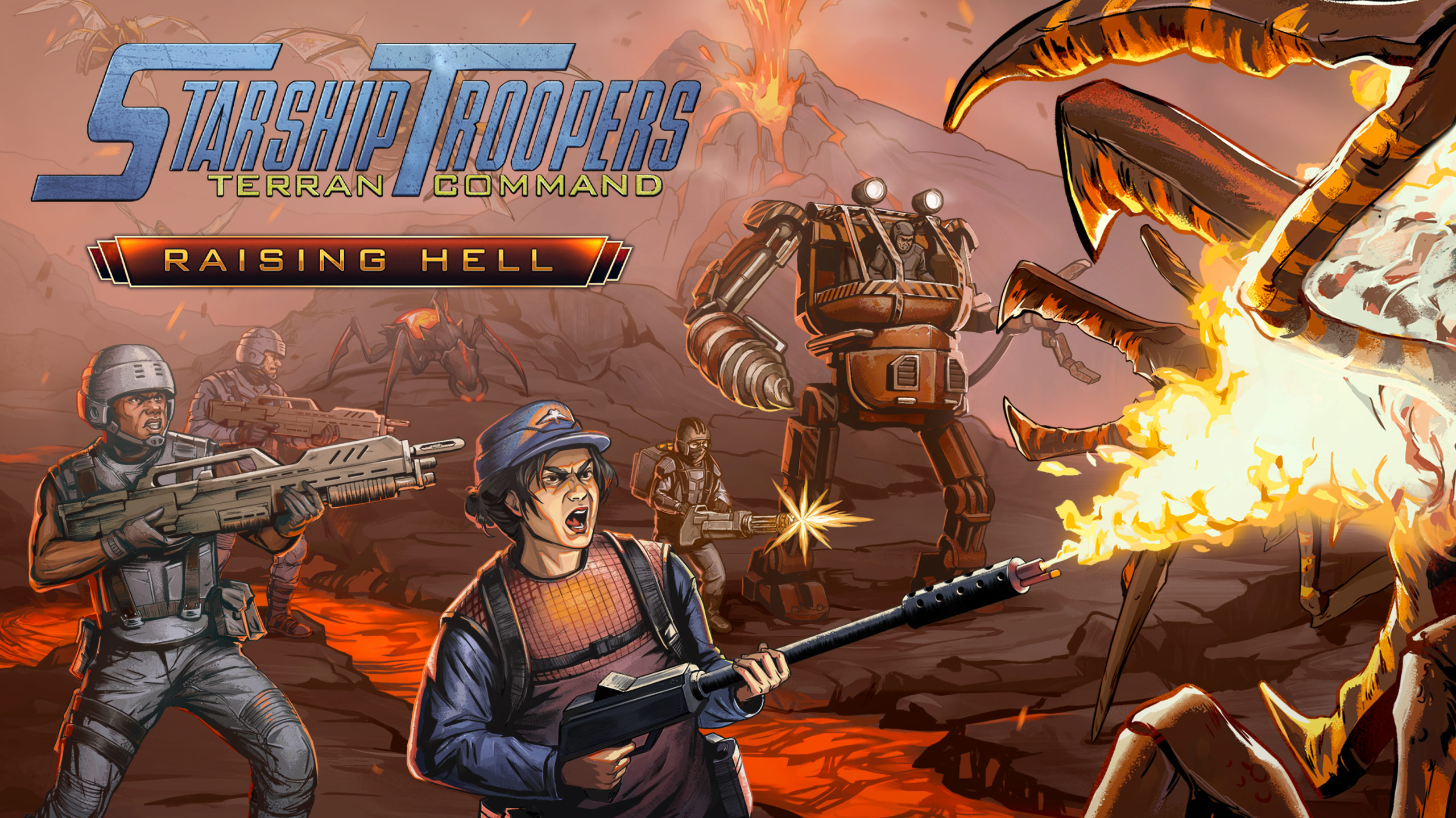 Starship Troopers: Terran Command — Raising Hell — Epic Games Store