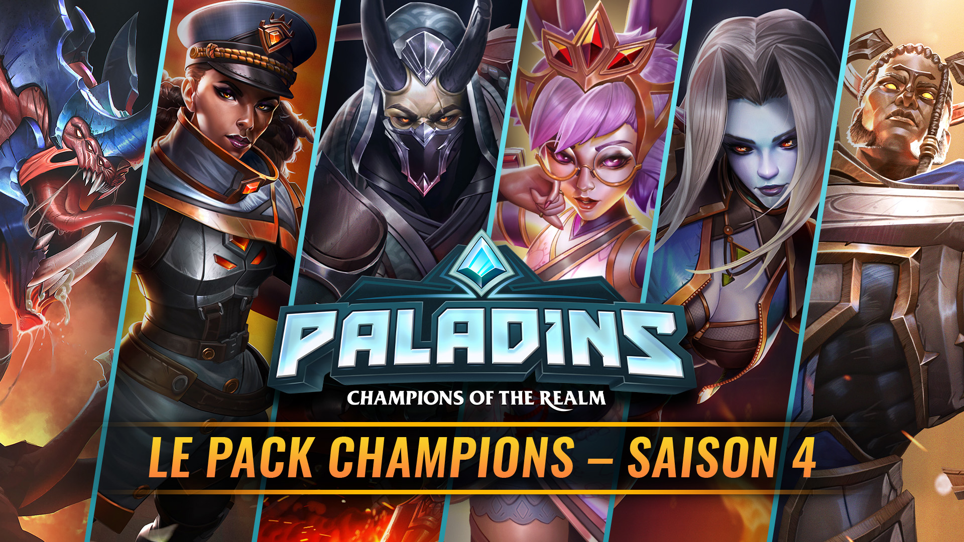Pack Champions de la saison 4 de Paladins Epic Games Store