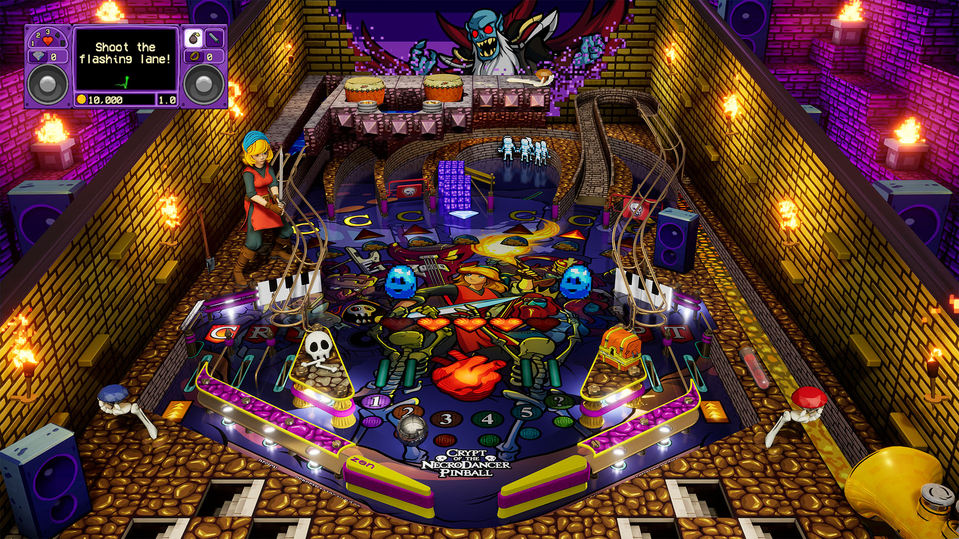 Pinball FX — Crypt of the NecroDancer Pinball — Epic Games Store