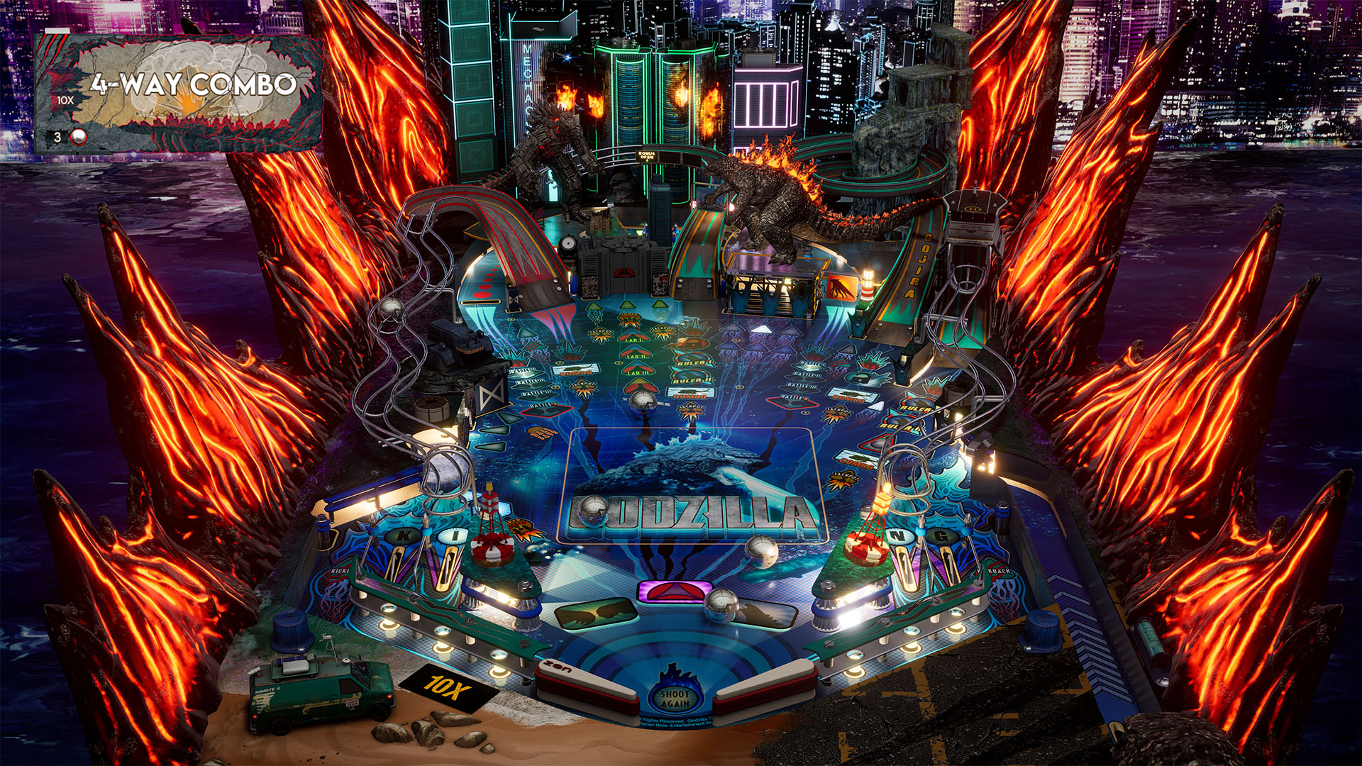 Pinball FX — Godzilla vs. Kong Pinball Pack