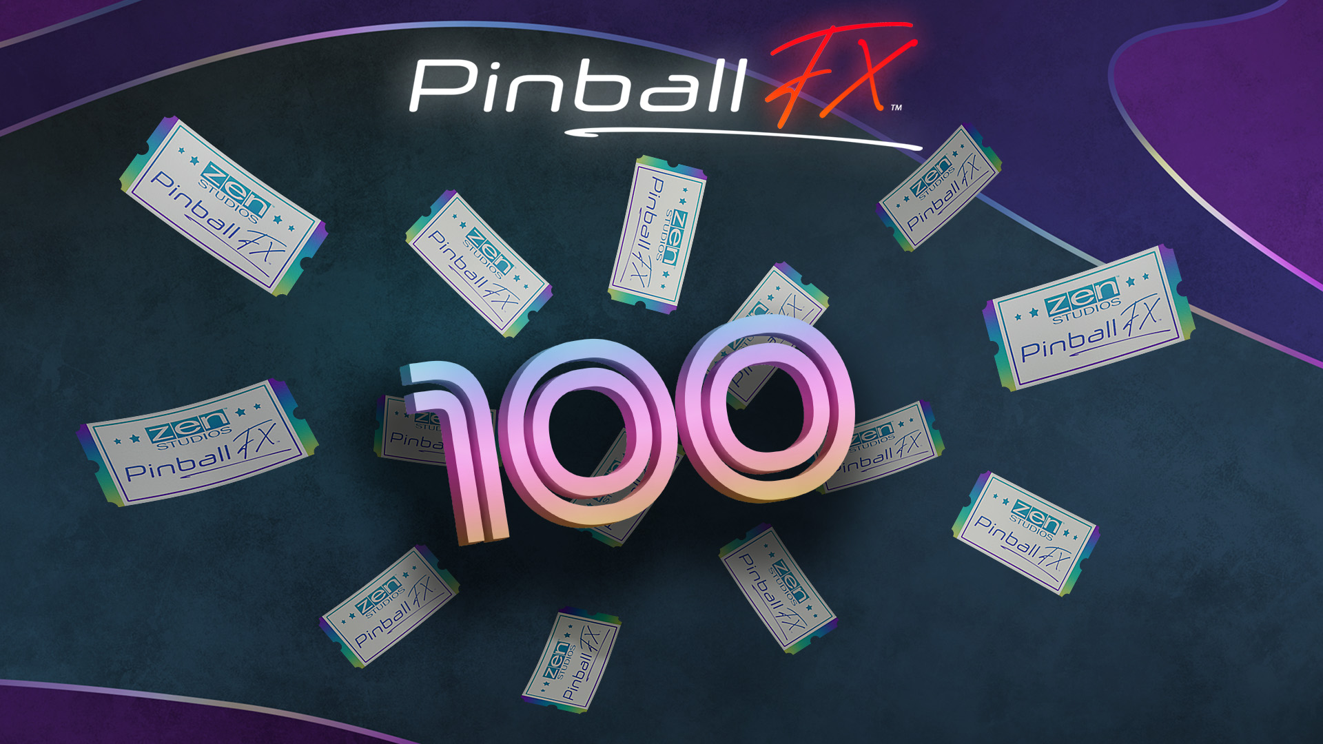 Pinball FX Tickets 100 Epic Games Store