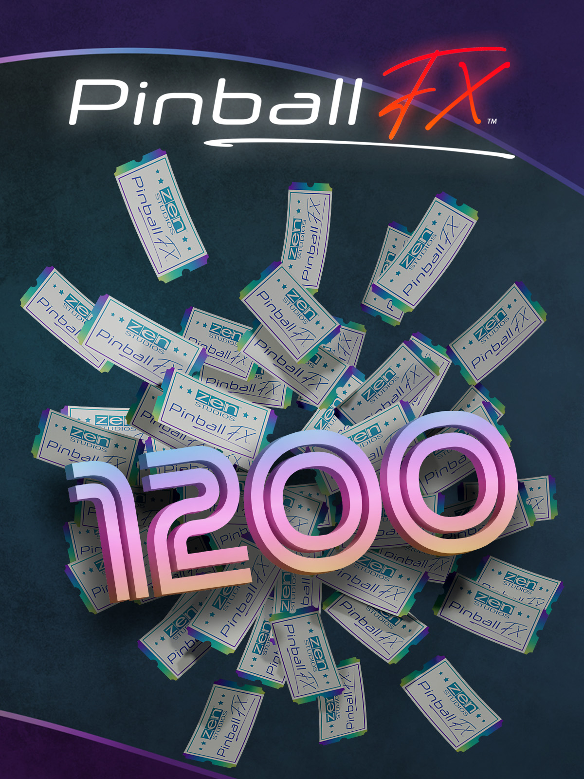 Pinball FX Tickets 1200 Epic Games Store