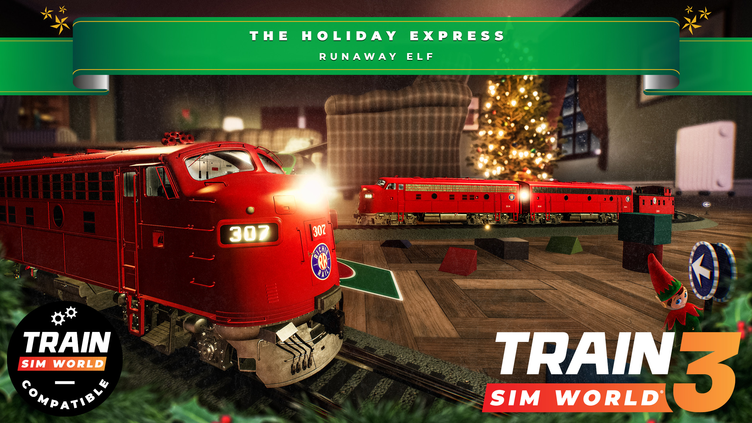 Train Sim World® 4: Holiday Express — Runaway Elf — Epic Games Store