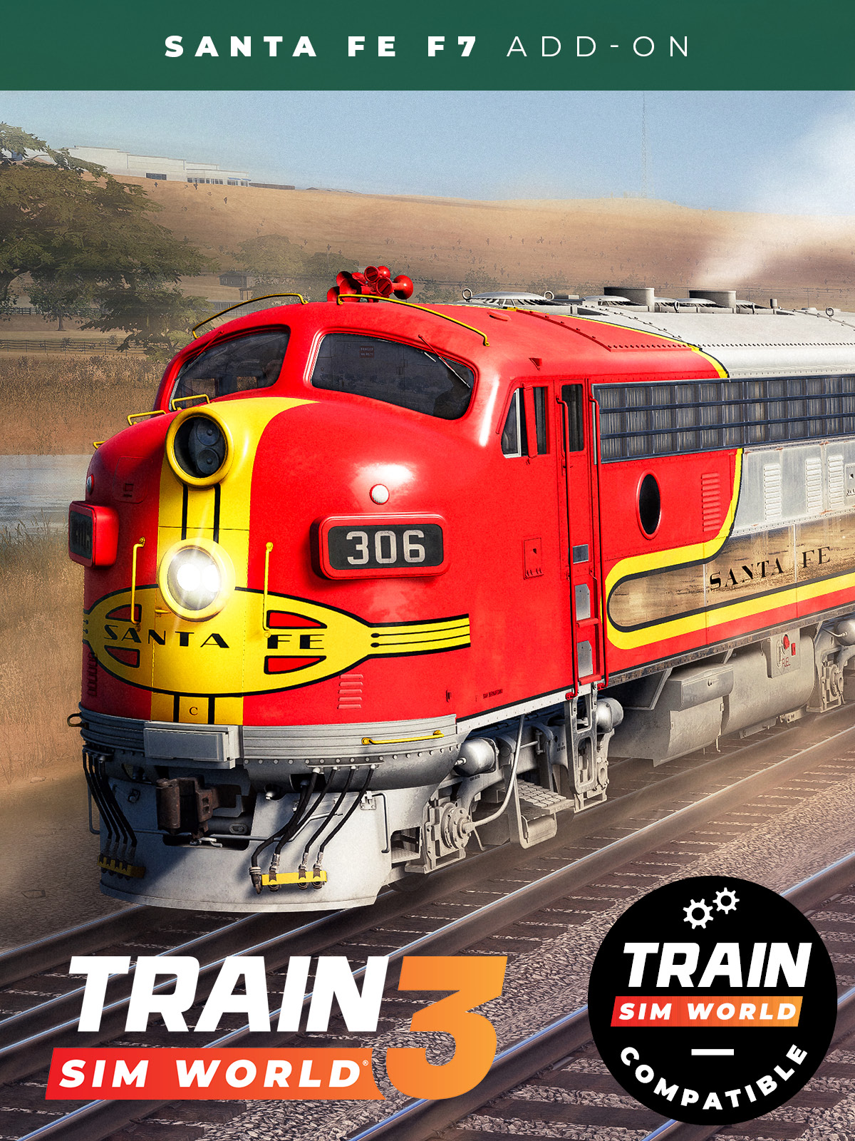 Train Sim World® 4 Compatible: Santa Fe F7