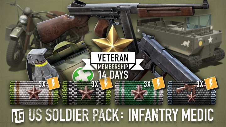US Soldier Pack: Infantry Medic
