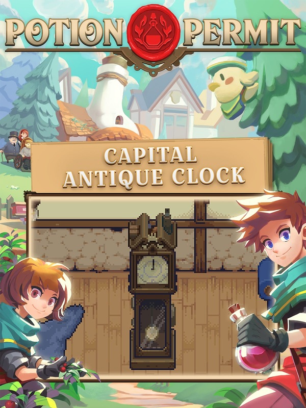 Capital Antique Clock