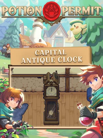 Capital Antique Clock