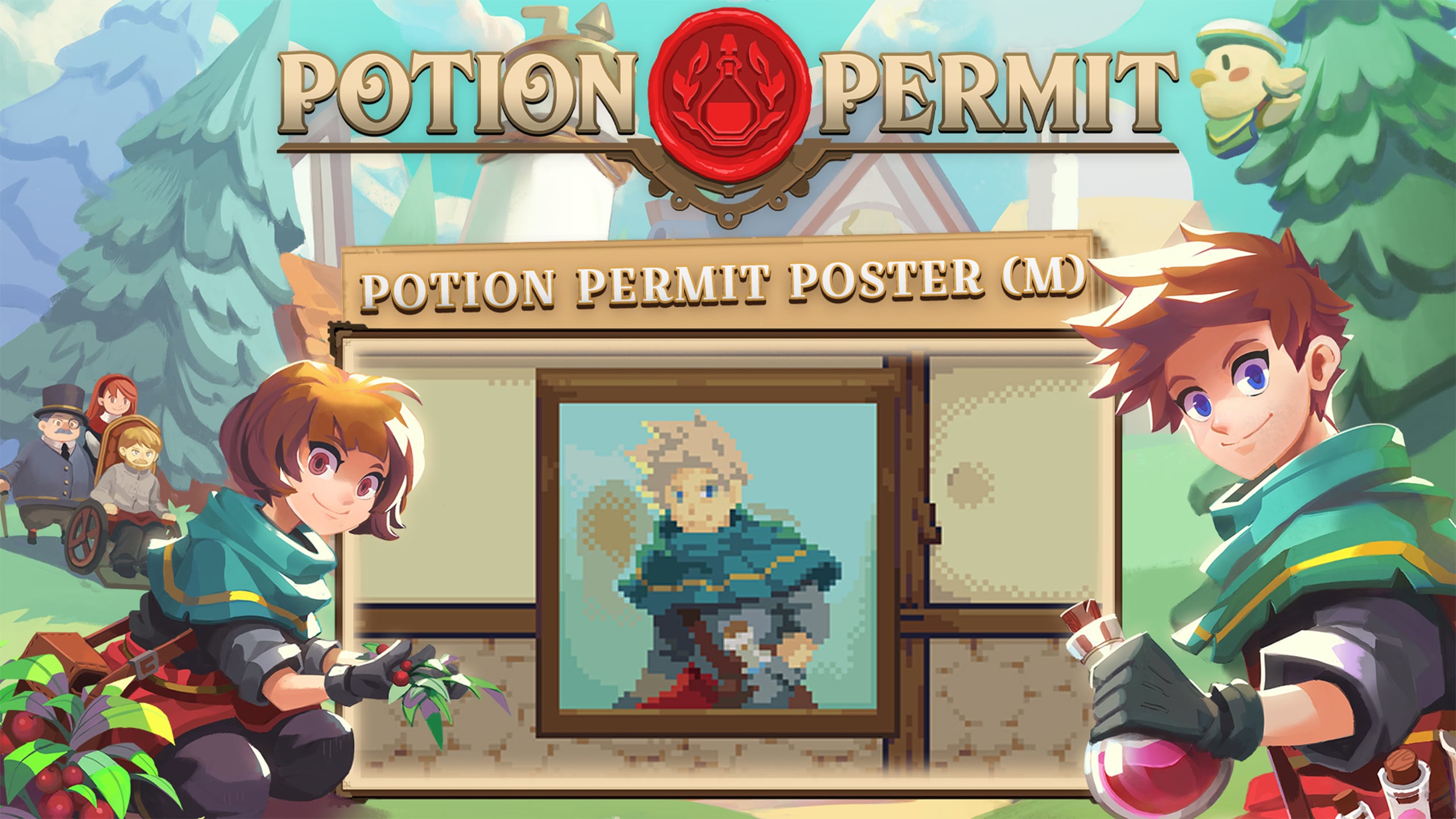 Постер Potion Permit (M) бесплатно в Epic Games Store