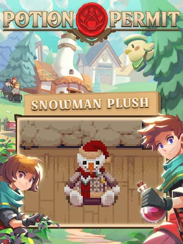 Snowman Plush Toy