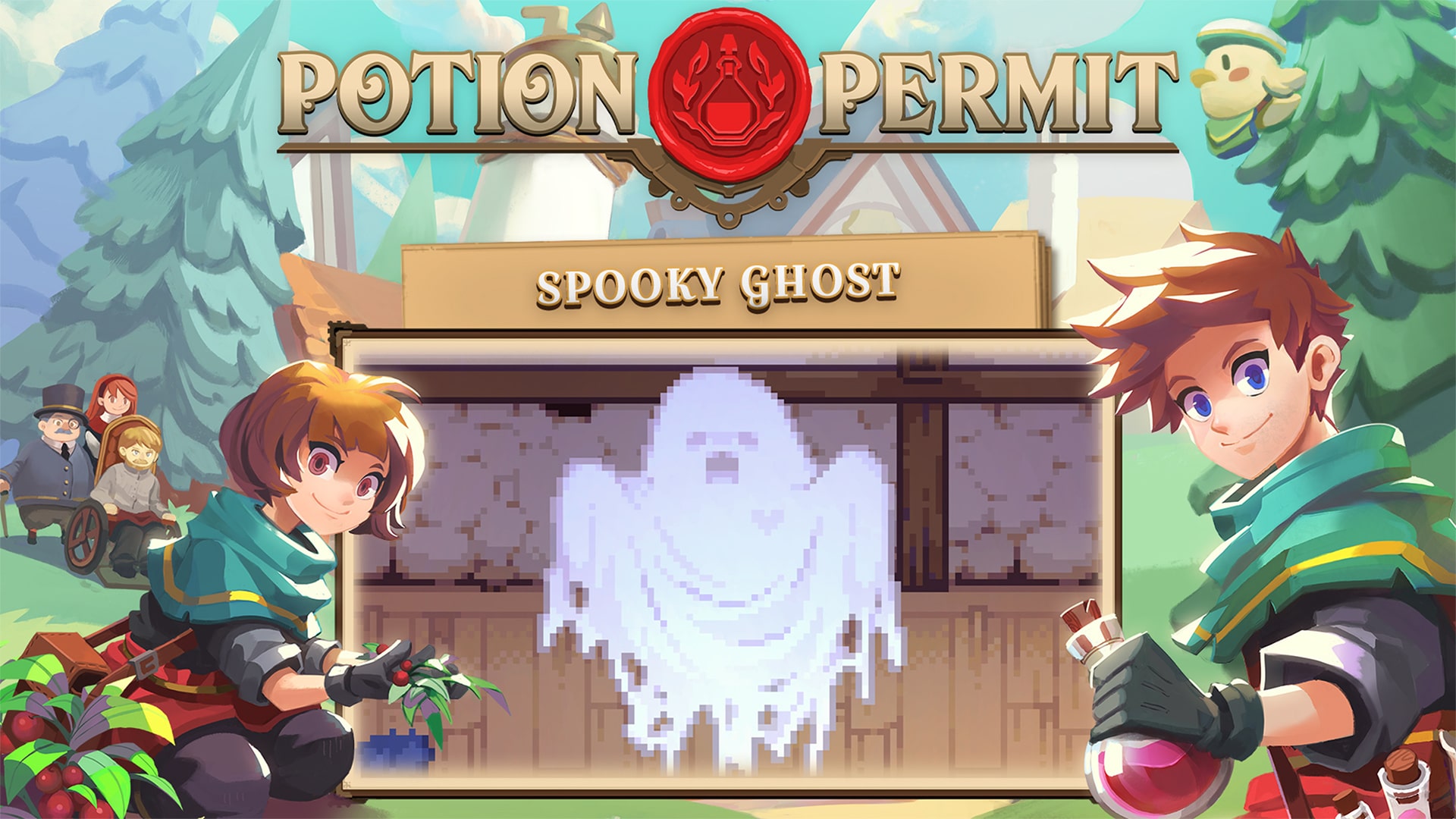 Spooky Ghost (жуткого призрака)