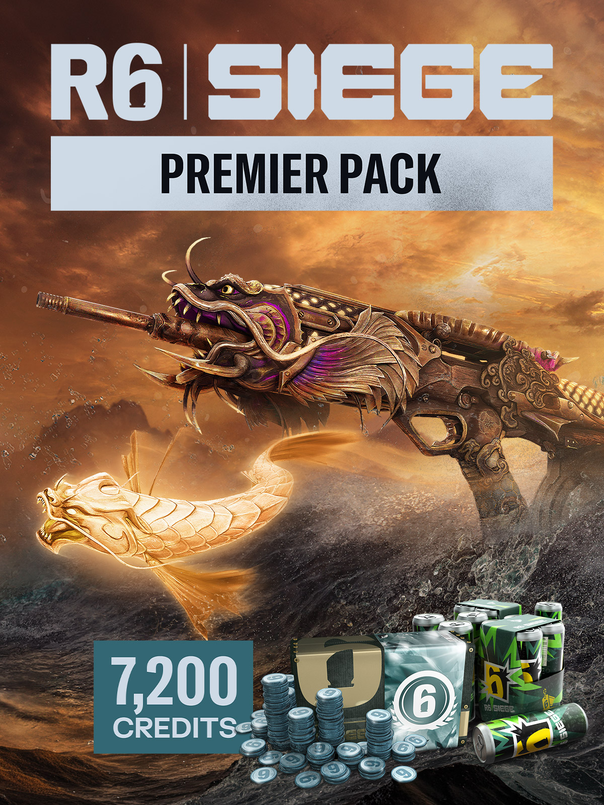 7,200 Premier Pack - Rainbow Six Siege