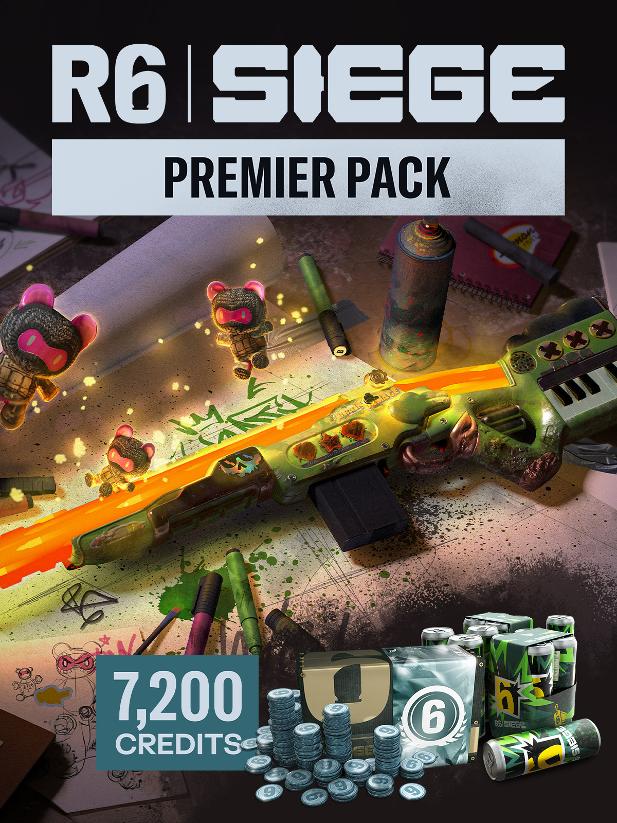 7,200 Premier Pack - Rainbow Six Siege