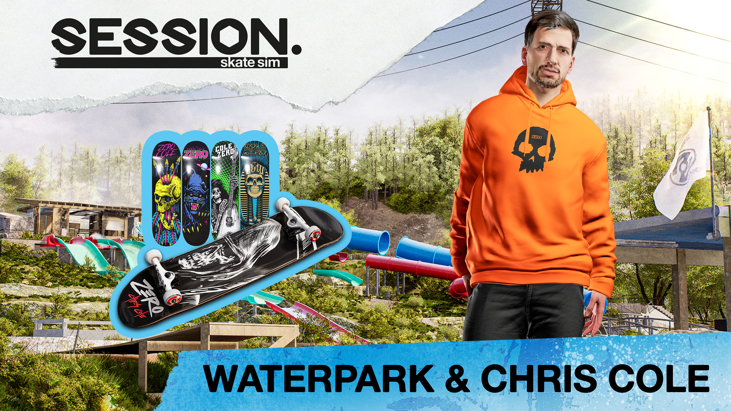 Session: Skate Sim — Waterpark & Chris Cole — Epic Games Store