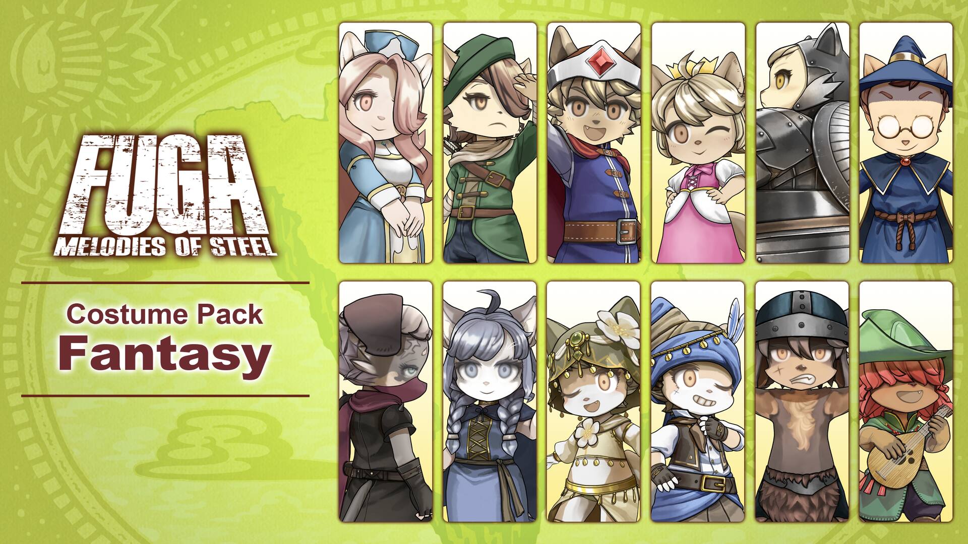 Fuga: Melodies of Steel -  Fantasy Costume Pack