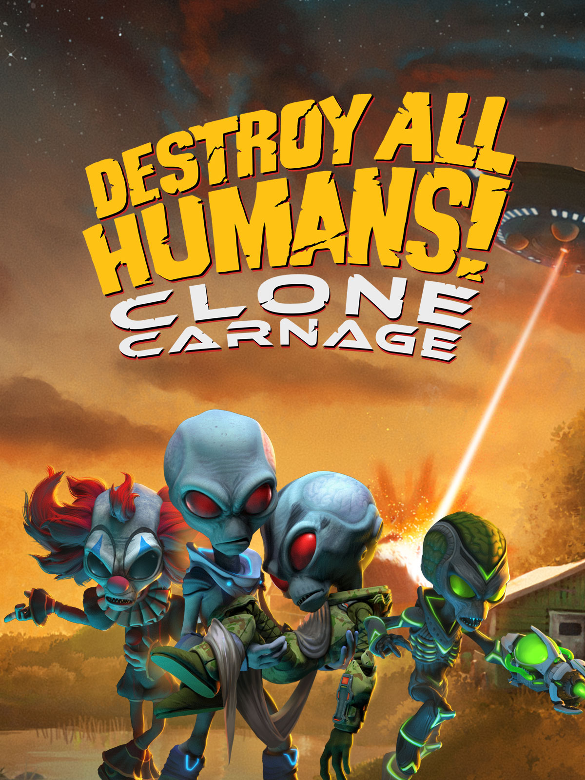 Destroy All Humans! - Clone Carnage | Загружайте и играйте бесплатно в Epic  Games Store