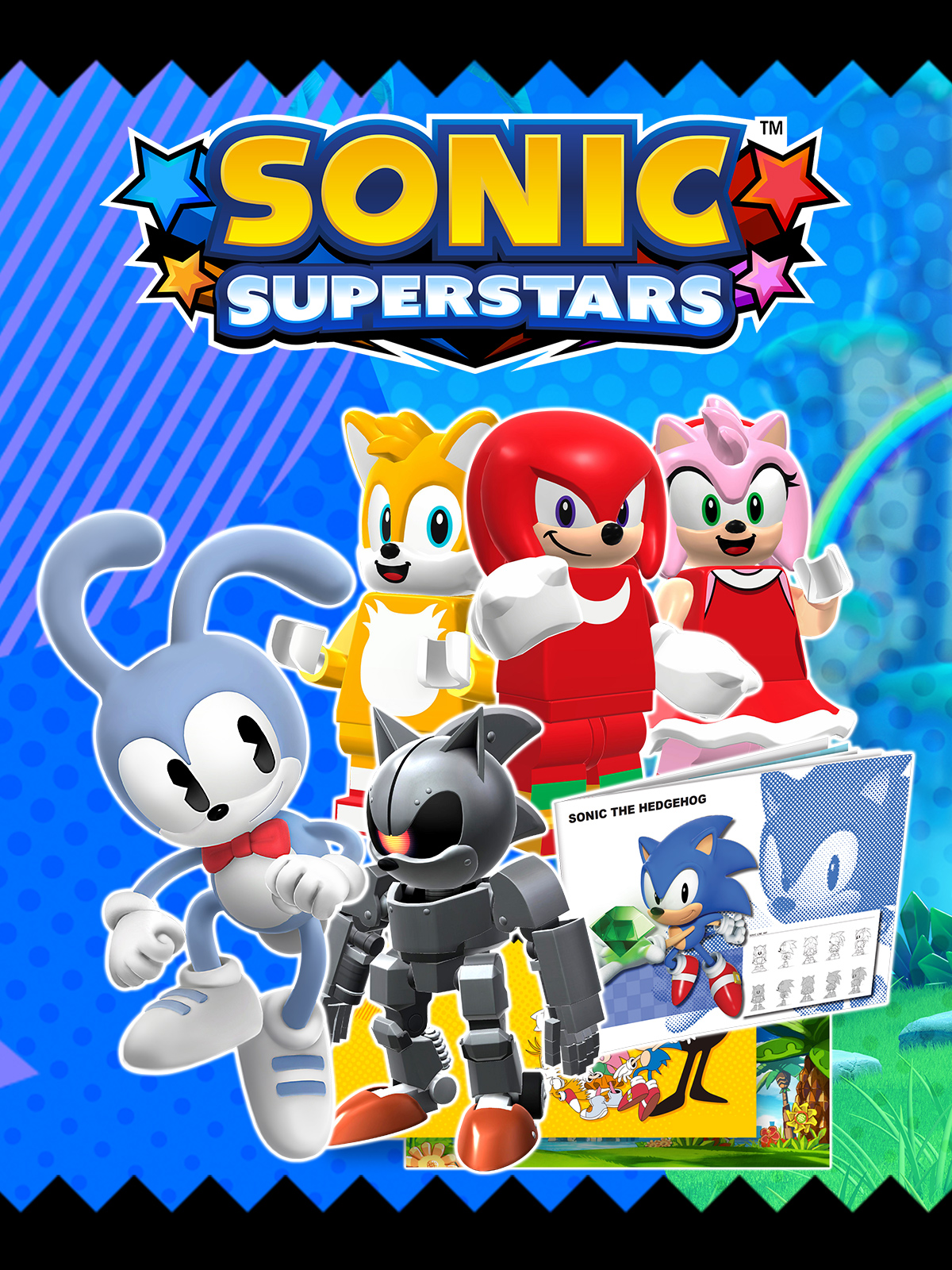 SONIC SUPERSTARS Edição Digital Deluxe com LEGO Xbox One e Series