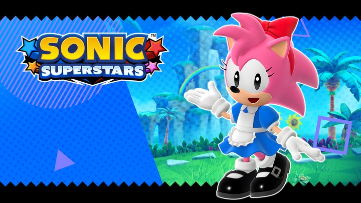 Sonic Superstars - Retro Diner Style Amy Costume