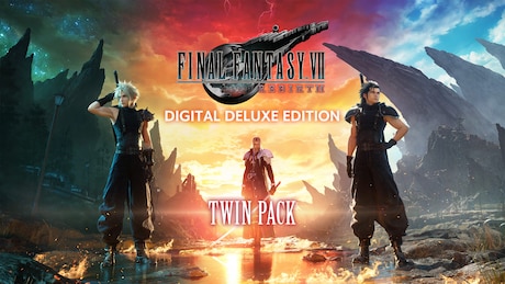 Купить ключ дешево FINAL FANTASY VII REMAKE & REBIRTH Digital Deluxe Twin Pack