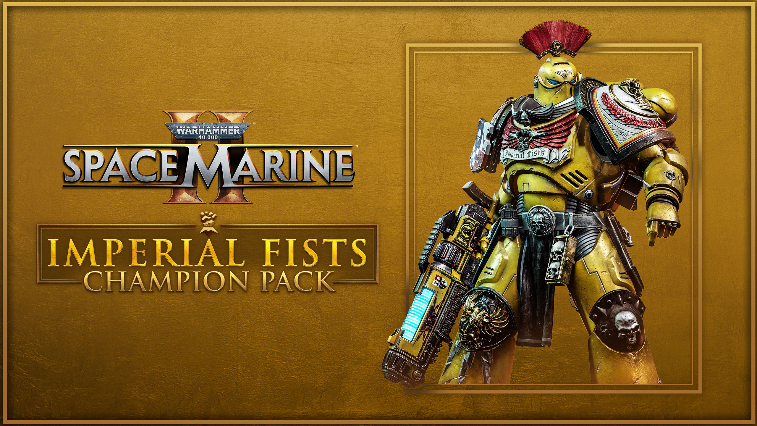 Warhammer 40 000 Space Marine 2 Imperial Fists Champion Pack Epic 