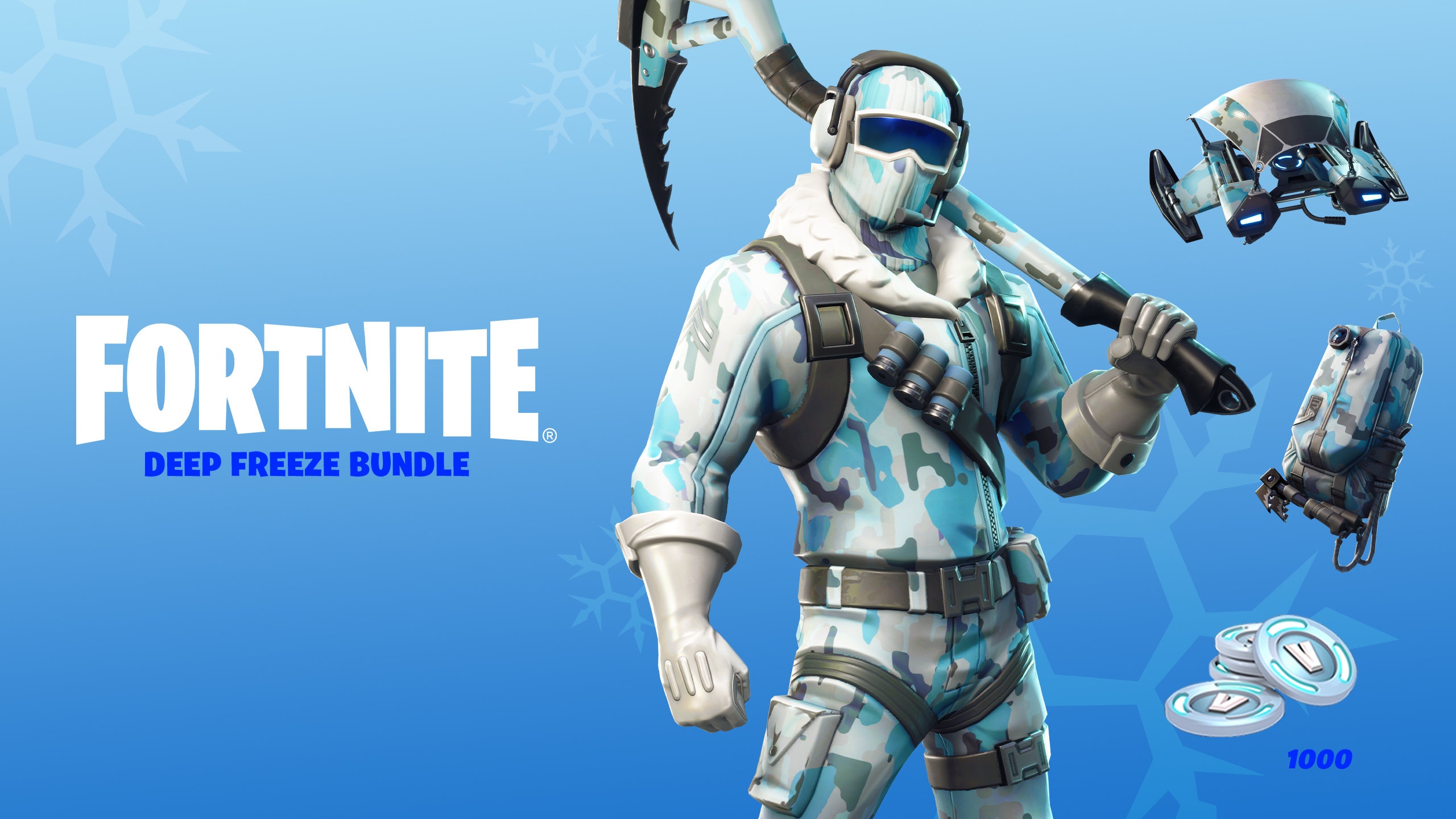  Warner Bros Fortnite: Deep Freeze Bundle - Xbox One : Whv  Games: Everything Else