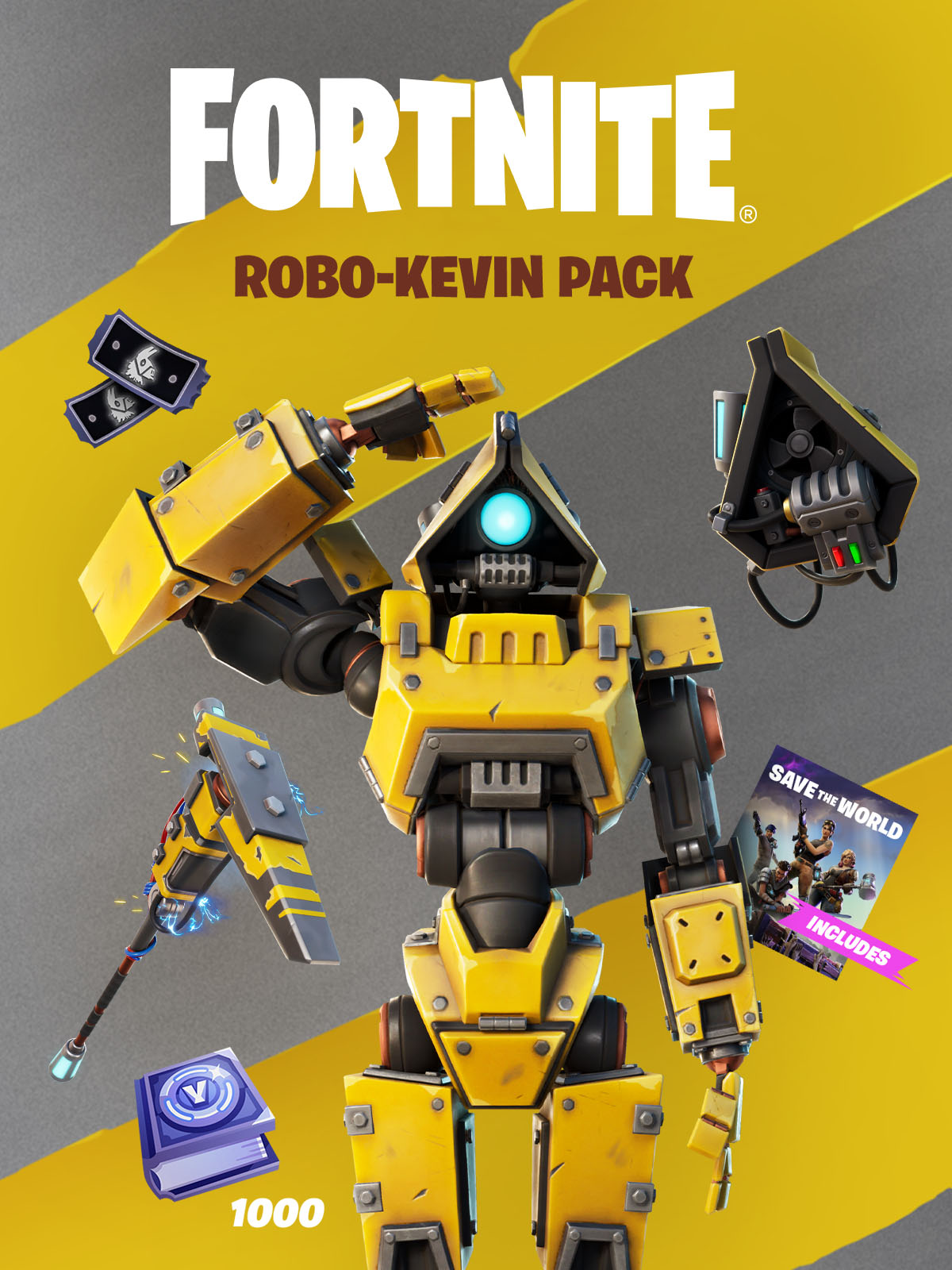 Fortnite PS4 Stickers Save The World